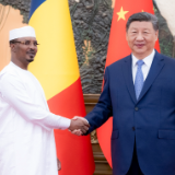 习近平会见乍得总统穆罕默德