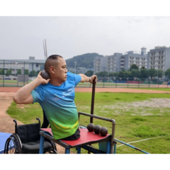 备战湖南省第十二届残运会 娄底市举行运动员选拔赛