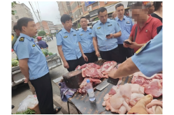 双峰县多部门联合执法筑牢肉品安全防线