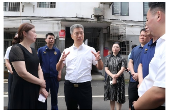 曾超群赴娄星区检查防汛物资和安全生产工作