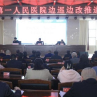 娄底市第一人民医院召开边巡边改推进会