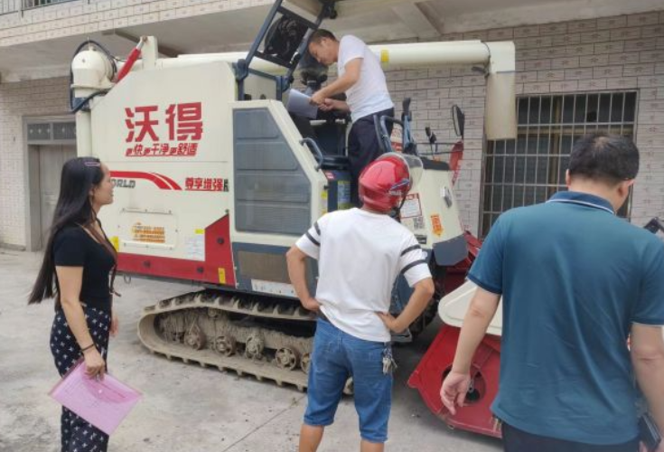 娄底市畜牧水产和农机事务中心扎实开展农机核机工作