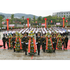 红视频｜娄底市举行向革命烈士敬献花篮仪式