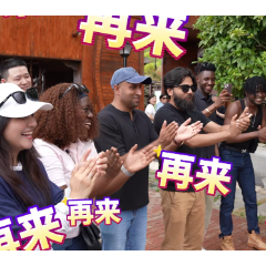 视频｜梅山武术“圈粉”国际友人 紫鹊界梯田上演“再来一个”