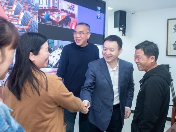 何朝晖到娄底市信访局接访约访