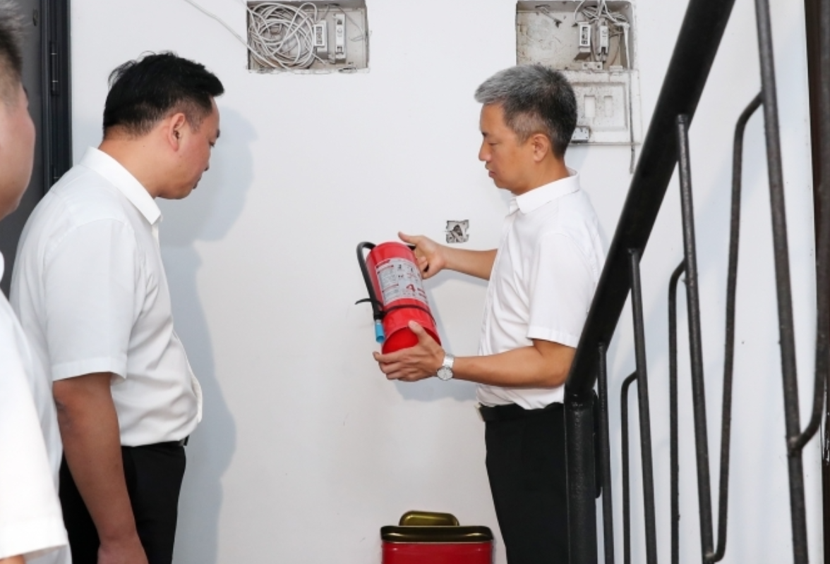 曾超群暗访督导省委安全生产考核巡查组反馈问题整改工作
