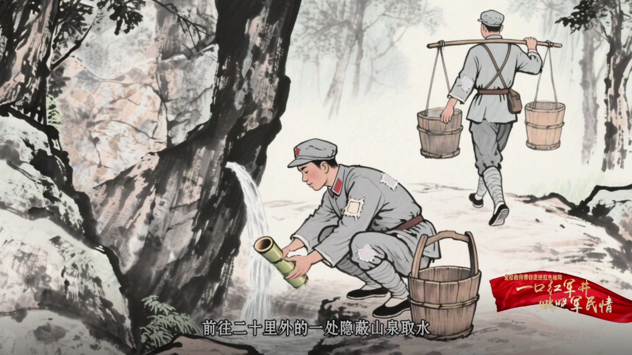 湘魂·湖南红 | 一口红军井 映照军民情