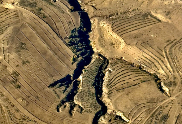 丝路上的班列丨组图：三万英尺上的“丝路风景”