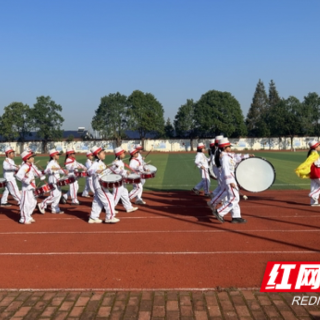 益阳大通湖区北洲子镇中学：青春在赛场上飞扬