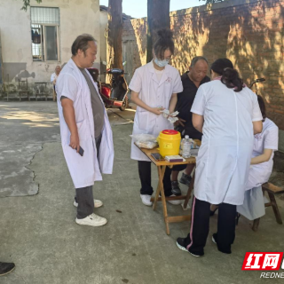 大通湖区金盆镇：疫苗接种保安全 医疗服务稳后方