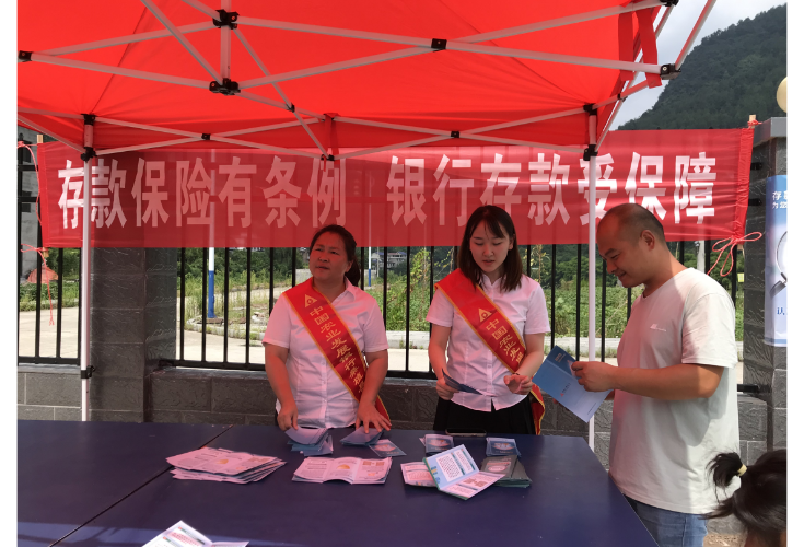 农发行桑植县支行开展存款保险宣传活动