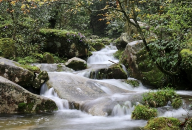 组图丨湖南新宁舜皇山初冬山色美如画