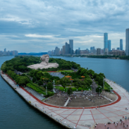 我住湘江边⑥丨橘洲零碳岛，总引“我辈复登临”