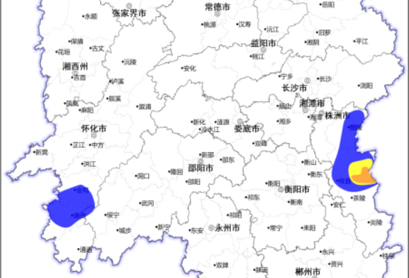 山洪灾害预警来了！攸县、茶陵橙色预警，请注意防范