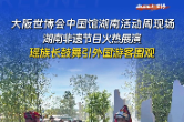 Zhuzhu逛世博丨大阪世博会中国馆湖南活动周现场上演瑶族长鼓舞