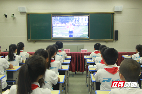 汝城思源红军小学： 上好《开学第一课》   筑牢校园安全防护墙