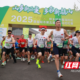 结伴益阳乡村马拉松 用奔跑丈量健康之路