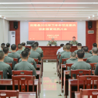 炎陵县人武部:役前教育动员 助力强军之路