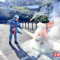 中石化郴州油库开展消防日活动