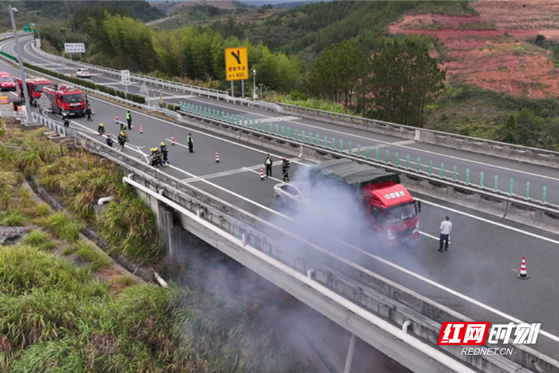 新能源汽车发生事故怎么办？这场演练郴州高速给出答案