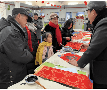 “翰墨飘香进社区 福暖万家送春联”6场活动圆满结束