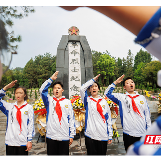 临武县：清明时节祭英魂 红色精神永传承