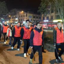 嘉禾县行廊镇：夜巡“不打烊” 当好“守夜人”