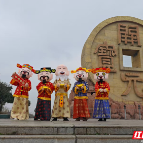 桂阳新春铜钱秀 好运福气滚滚来！