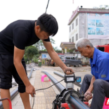临武县汾市镇北岸村:供水管网改造加速 村民用水难题将根治