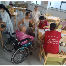 苏仙区荷叶坪卫生院开展免费体检