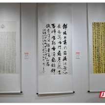 “墨舞潇湘”湖南省书协会员书法大展（郴州展区）开展