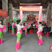 嘉禾县塘村镇开展“重阳节”敬老爱老主题活动