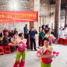 嘉禾县多部门联动开展重阳节慰问活动 非遗温情伴老人过佳节