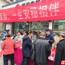 苏仙区五里牌镇:社保宣传赶大集 政策服务“零距离”