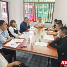 临武人大到楚江镇调研代表意见办理情况