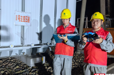 国网资兴市供电公司：师徒并肩护光明  国庆坚守践初心