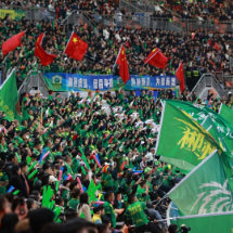 郴州市九完小开展集体教育实践 组织313中队湘超观赛