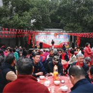 百货站小区的百家宴