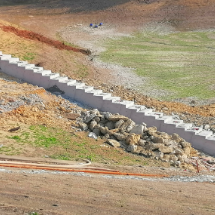 资兴市唐洞街道:水库除险加固施工忙