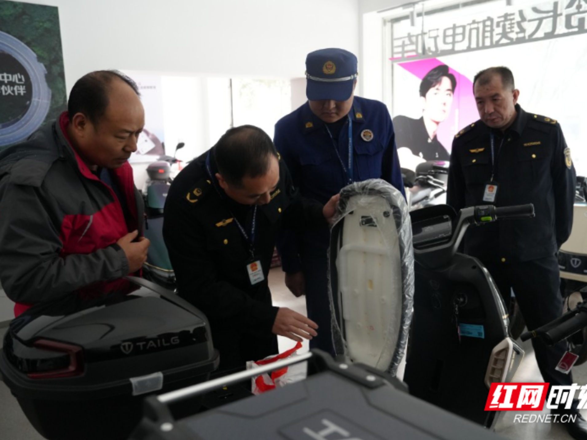 桂阳县：多部门联合开展销售电动自行车、摩托车门店专项检查