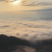 桂阳县：平流雾锁古郡宛如水墨画卷