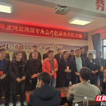 桂阳县：烟叶合作社拓宽增收路为1100余名烟农年末分红