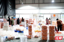 50余吨宜章脐橙抢鲜出口