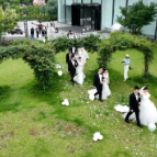 苏仙区首届集体婚礼演绎婚俗新风尚