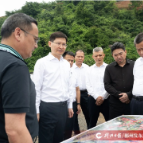 阚保勇调研督导矿山生态修复项目实施推进情况