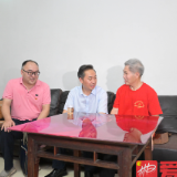 暖心走访送关怀 党的温暖润心田