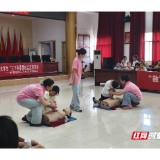 苏仙区飞天山镇：开展留守儿童暑期防溺水培训