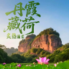 视频 | 丹霞藏荷 炙热温柔
