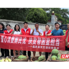 “助农采摘+消费帮扶” 临武联通到水东镇小城村开展爱心助农活动