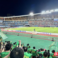 “湘超”联赛郴州主场揭幕战 郴州队3:4憾负常德队